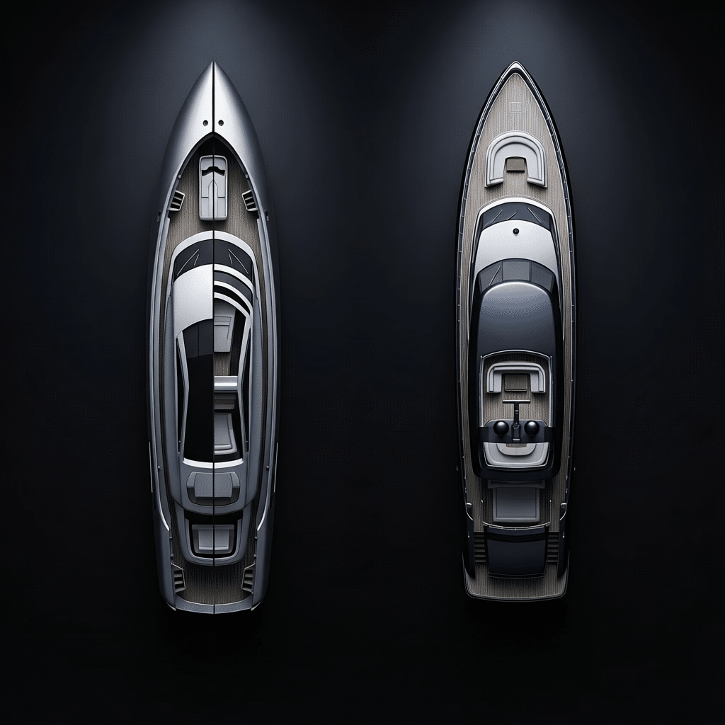 Half Hull Models vs Full Boat Models: Which Should You Choose for Your Yacht?
