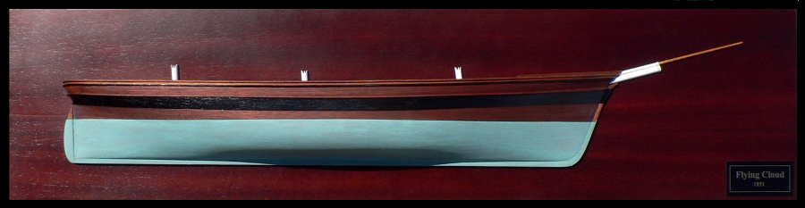 Half Models - - Flying Cloud 1851 - Abordage
