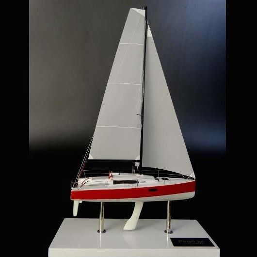 Custom Desk Models - Pogo Structures - Pogo 30 desk model - Abordage