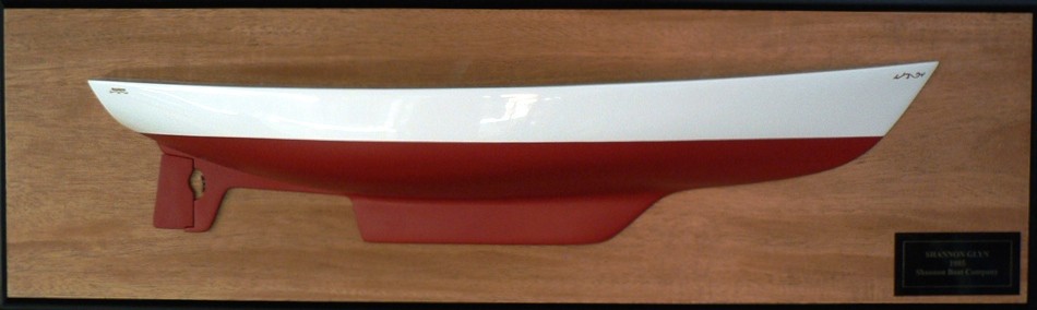 Custom Half Models - Shannon Boat Company - Shannon 43 Half Hull - Abordage