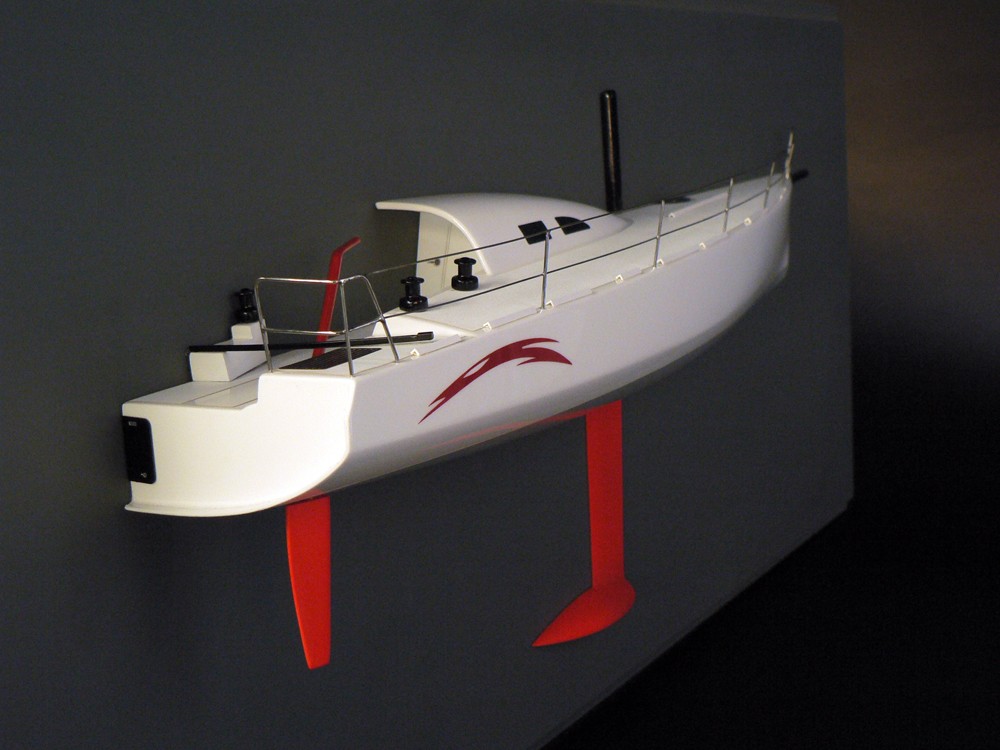 Custom Half Models - Owen Clarke Design - Owen Clarke Design Class 40 Half Model - Abordage