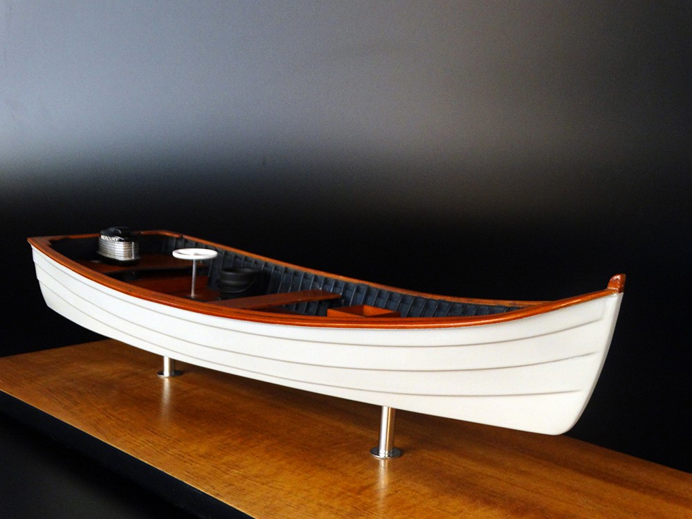 Custom Desk Models - Jersey Skiff - Jersey Skiff 16 desk model - Abordage