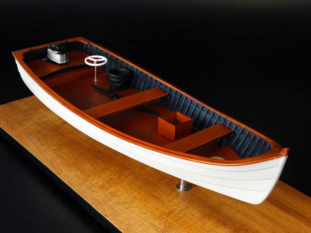 Custom Desk Models - Jersey Skiff - Jersey Skiff 16 desk model - Abordage