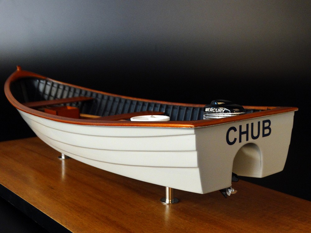 Custom Desk Models - Jersey Skiff - Jersey Skiff 16 desk model - Abordage
