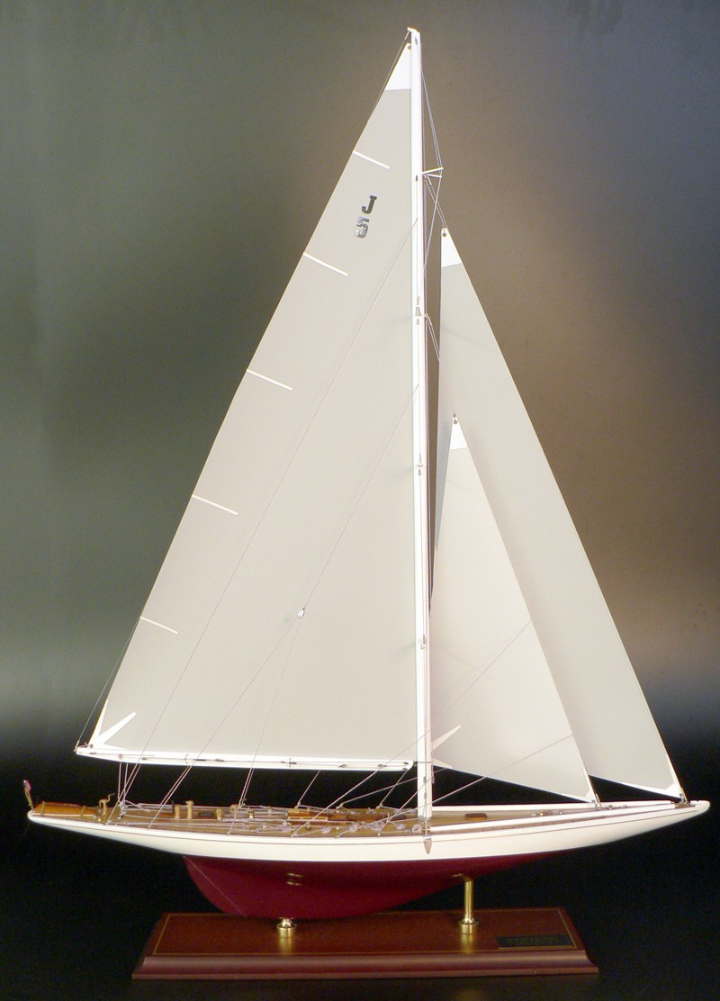 America's Cup Boats - - Ranger 1937 - Abordage