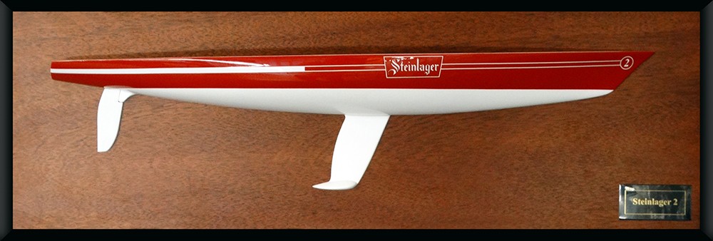 Custom Half Models - Farr - Farr Steinlager flush deck half hull - Abordage