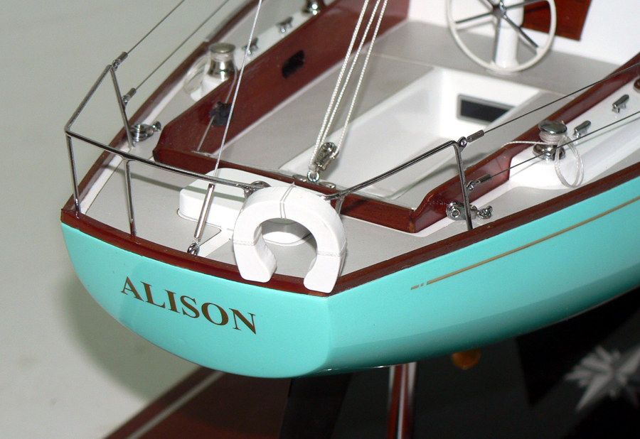 Custom Models - Cal Yachts - Cal 40 "Alison" - Abordage