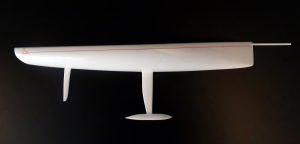 Custom Half Models - - Carkeek 40 half hull - Abordage