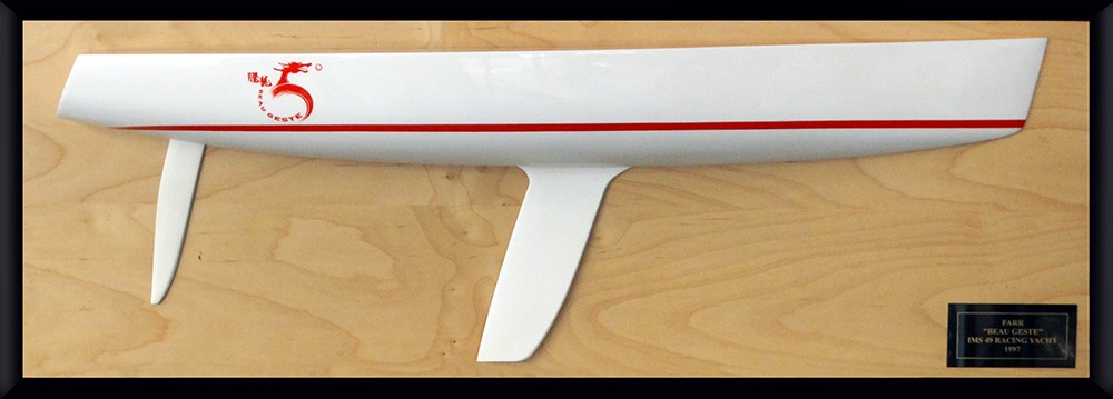 Custom Half Models - Farr - Farr IMS 49 flushdeck half hull - Abordage