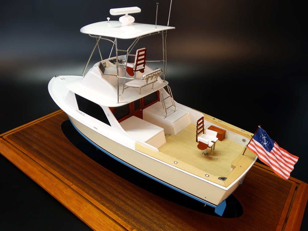 Custom Models - Bertram - Bertram 31 custom model - Abordage