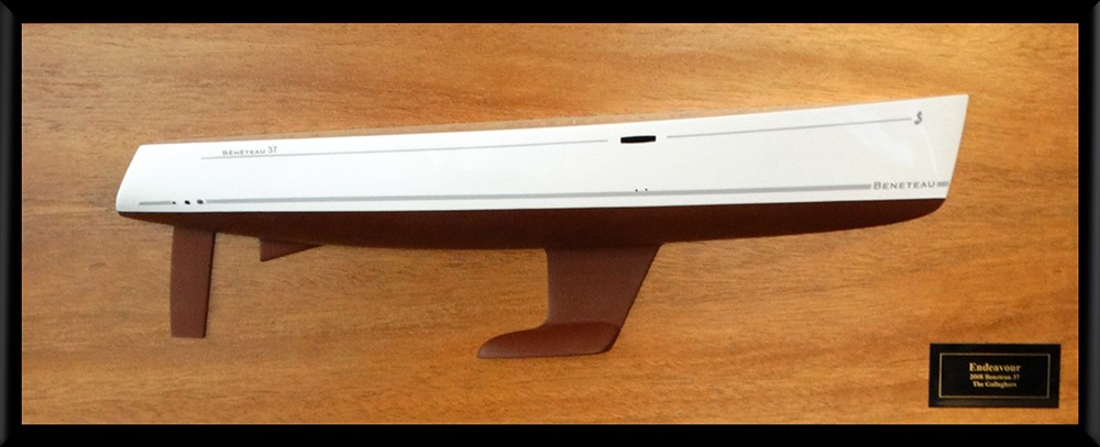 Custom Half Models - Beneteau - Beneteau Oceanis 37 flushdeck half hull - Abordage