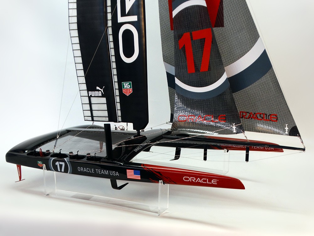 Custom Models - - ORACLE TEAM USA 17 - AC 72 - 2013 Catamaran custom model - Abordage