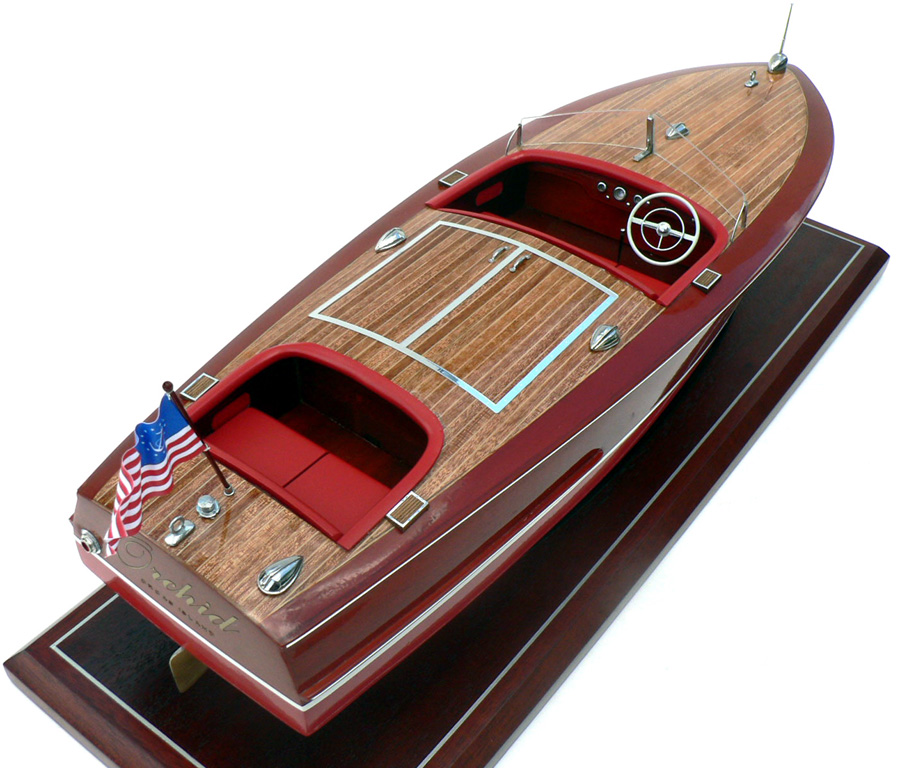 Custom Models - Chris Craft - Chris Craft "Orchid" - Abordage