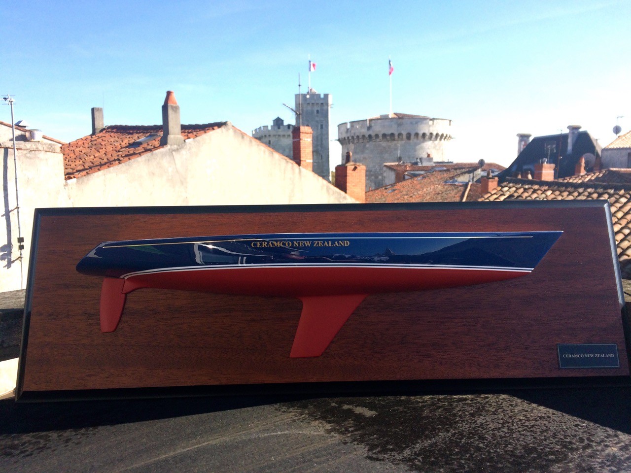 Custom Half Models - Farr - Farr 68 CERAMCO NEW ZEALAND half hull - Abordage