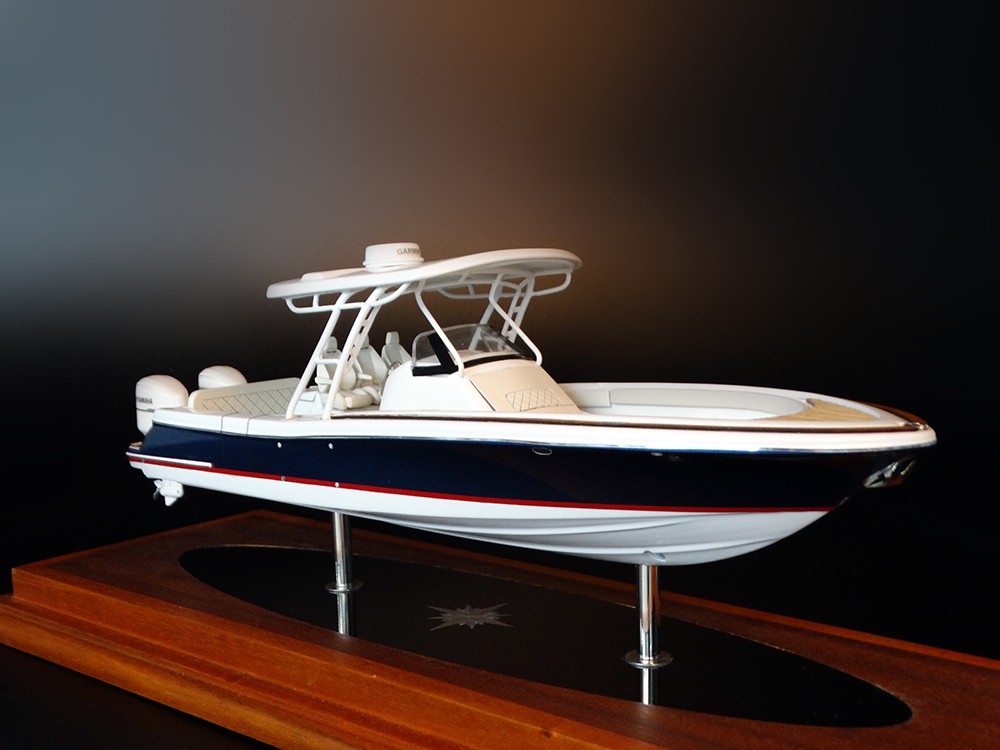 Custom Desk Models - Chris Craft - Chris Craft Catalina 34 desk model - Abordage