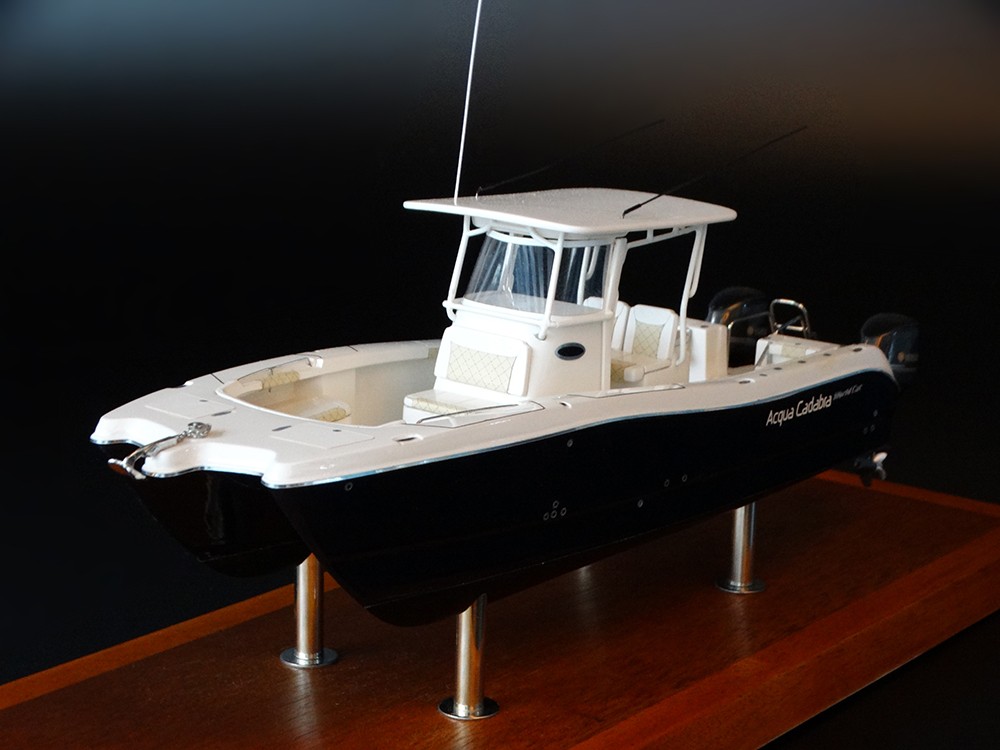 Custom Models - World Cat Offshore Power Catamarans - World Cat 32 - custom model - Abordage