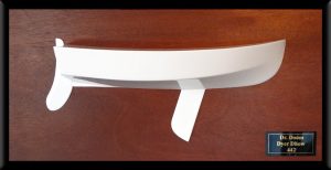 Custom Half Models - DYER Boats - Dyer Dhow half hull - Abordage