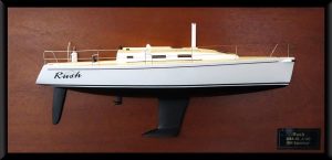 Custom Half Models - JBoats - J109 custom half model - Abordage