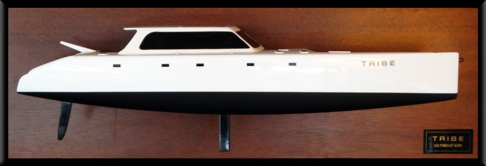 Custom Half Models - Gunboat - Gunboat 62 half model - Abordage