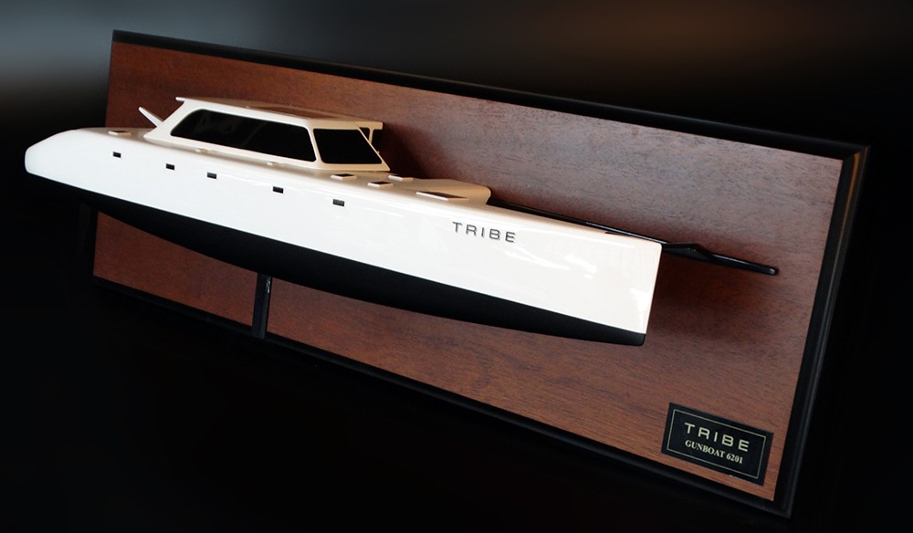 Custom Half Models - Gunboat - Gunboat 62 half model - Abordage