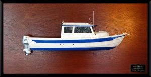 Custom Half Models - C-Dory - C-Dory Cruiser 22 custom half model - Abordage