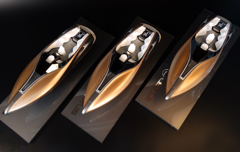 Custom Models - Lexus - Marquis-Lexus Sport Yacht 42 custom model - Abordage