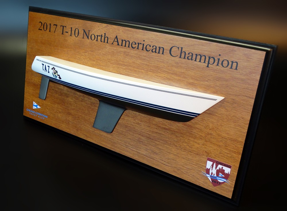 Custom Half Models - Tartan - Tartan 10 flush deck half hull - Abordage