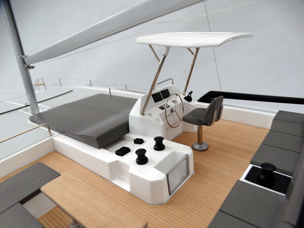 Custom Models - Dufour Yachts - Dufour 48 Catamaran custom model - Abordage