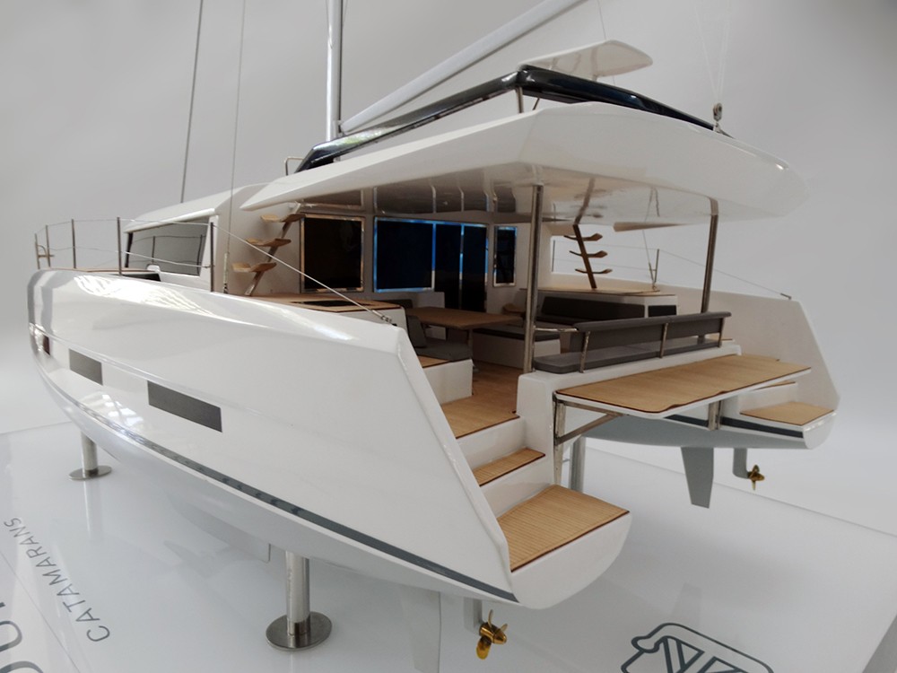 Custom Models - Dufour Yachts - Dufour 48 Catamaran custom model - Abordage