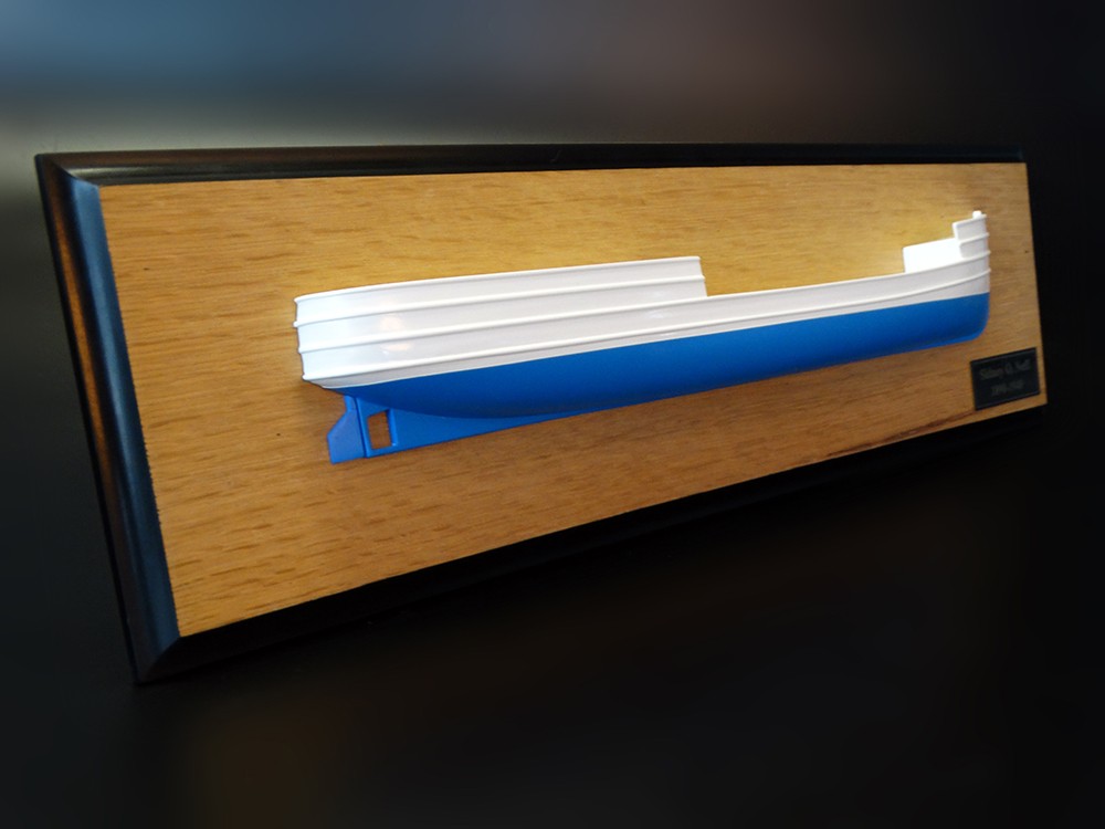 Custom Half Models - - Great Lake Steam Boat half hull - Abordage