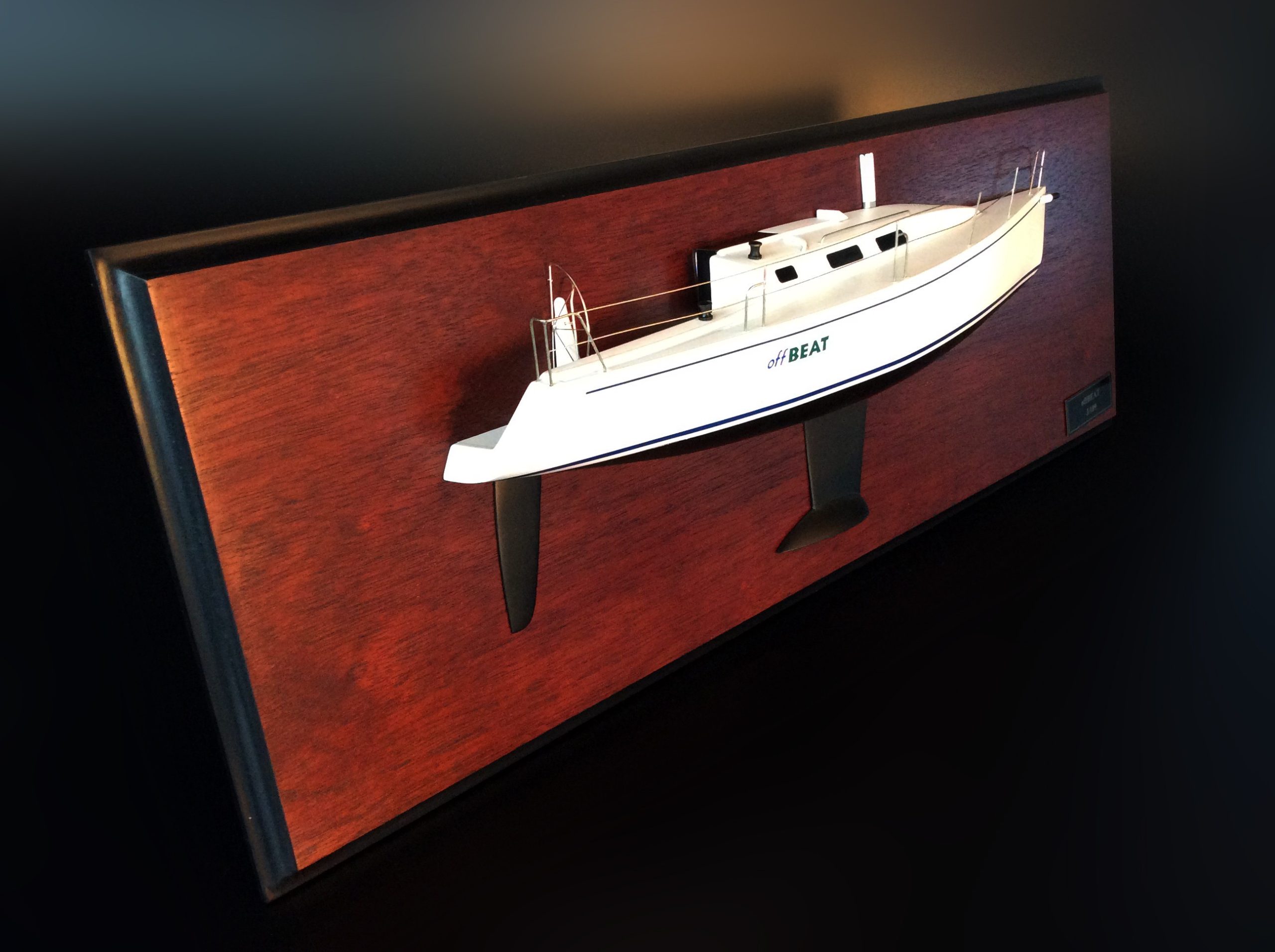 Custom Half Models - JBoats - J109 half model with deck details - Abordage