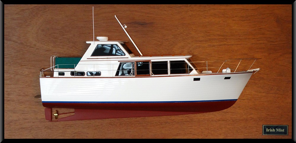 Custom Half Models - - Roughwater 41 half model - Abordage