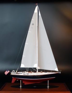 Custom Models - Hinckley - Hinckley 43 by Ted Hood custom model - Abordage