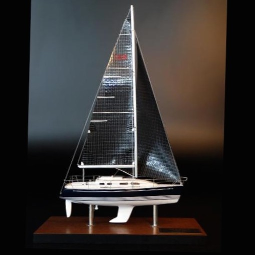 Custom Desk Models - X-Yachts - X Yachts X-332 desk model - Abordage