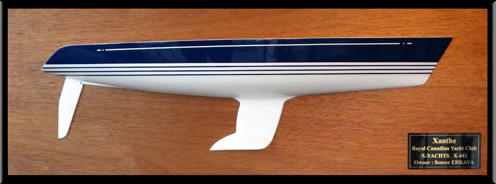 Custom Half Models - X-Yachts - X Yachts X-442 half hull - Abordage
