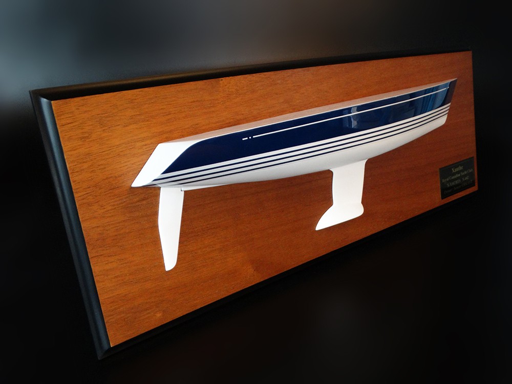 Custom Half Models - X-Yachts - X Yachts X-442 half hull - Abordage