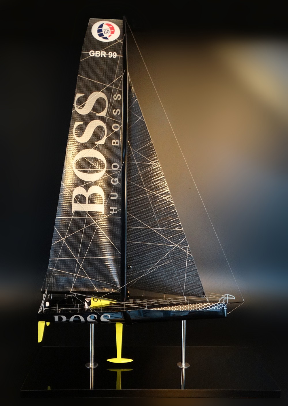 Custom Models - - Alex Thompson's Vendée Globe racer HUGO BOSS model 2018 - Abordage