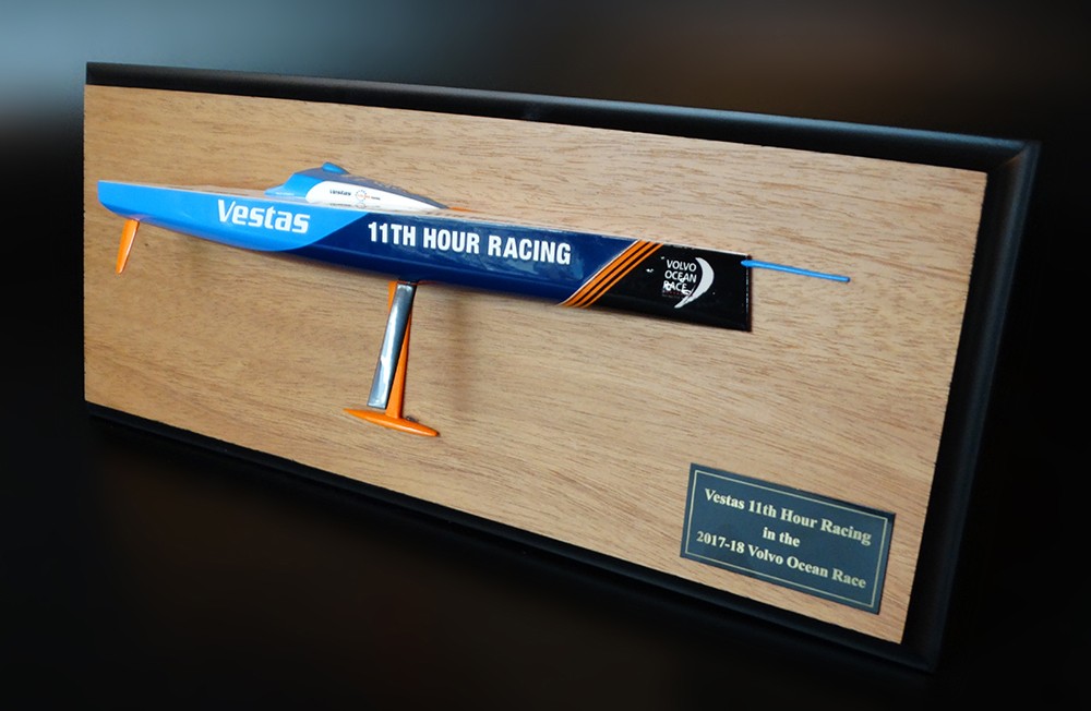 Custom Half Models - - Volvo Ocean Race VOR 2017-2018, Vestas 11th Hour Racing half hull - Abordage