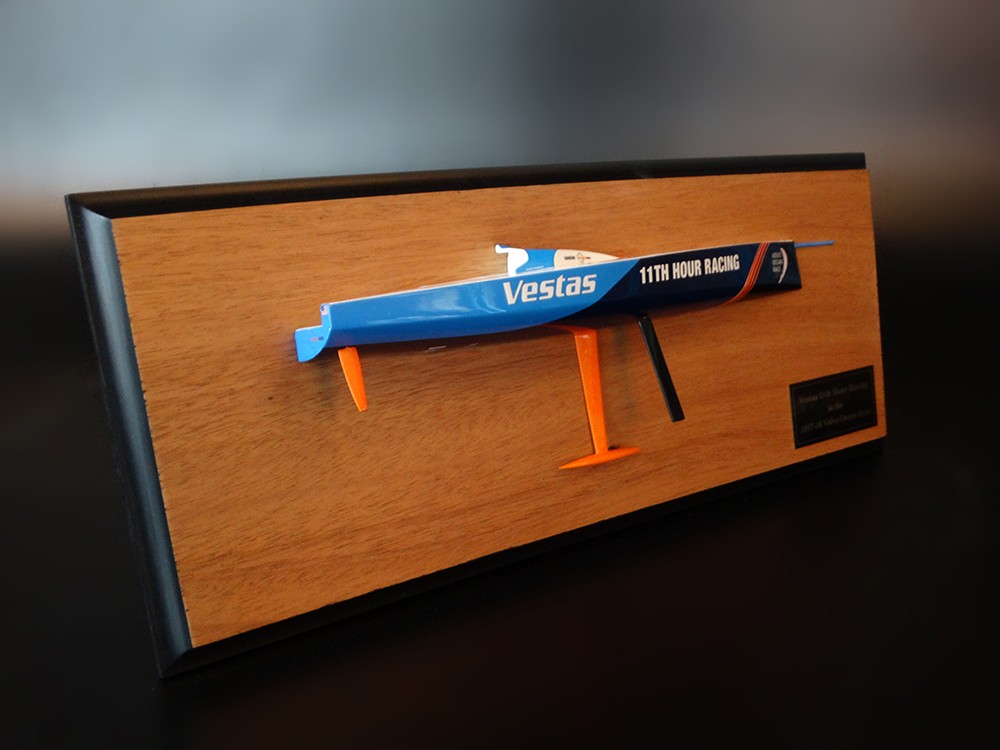 Custom Half Models - - Volvo Ocean Race VOR 2017-2018, Vestas 11th Hour Racing half hull - Abordage