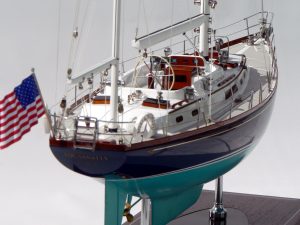 Custom Models - Hinckley - Hinckley Sou'wester 51 "Equanimity" - Abordage