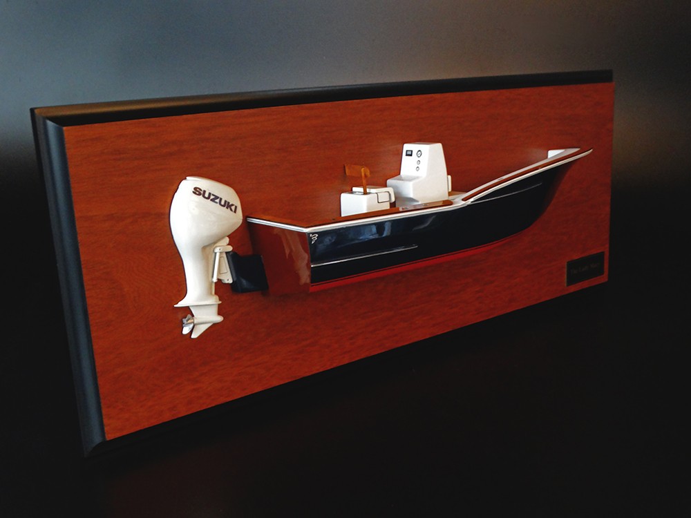 Custom Half Models - - Ocracoke 20 half hull with cockpit - Abordage