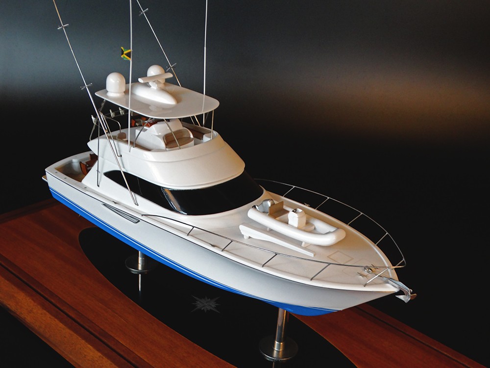 Custom Models - Viking Yachts - Viking 55 custom model - Abordage