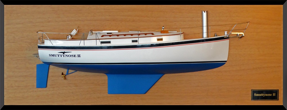 Custom Half Models - - Nonsuch 33 half model - Abordage