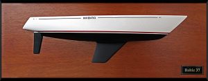 Custom Half Models - Baltic Yachts - Baltic 37 half hull - Abordage
