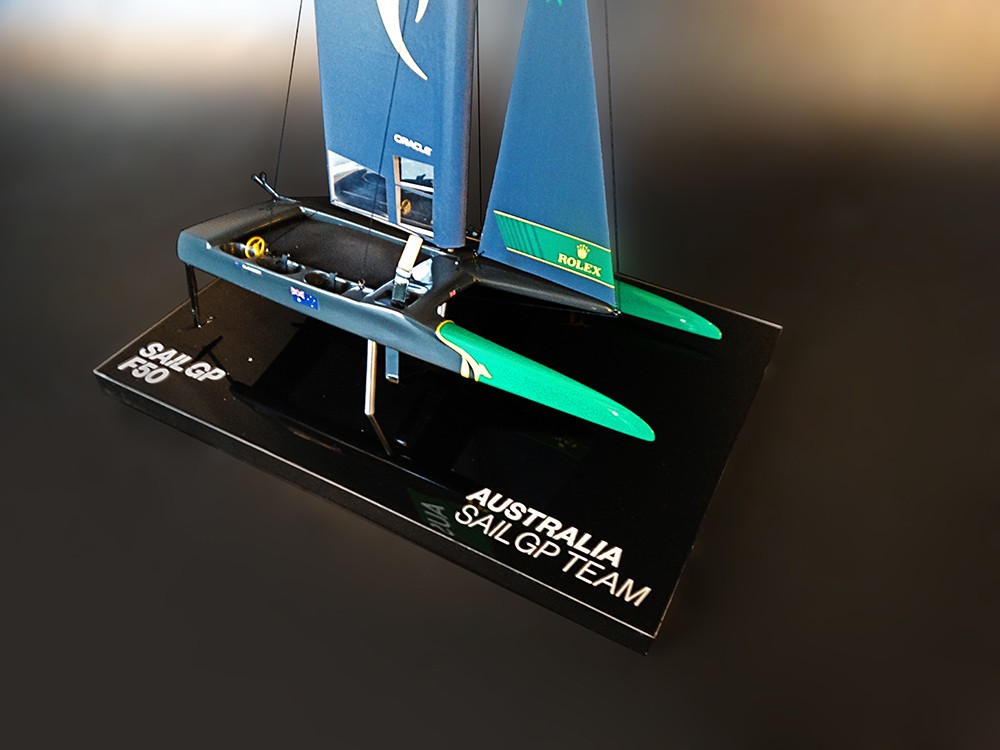 Maquettes de bureau - - Maquette de bureau Sail GP AUSTRALIA - Abordage
