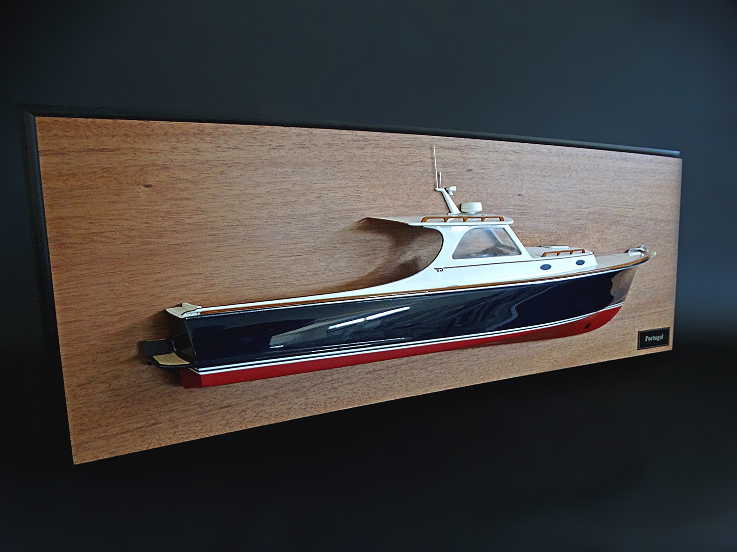 Custom Half Models - Hinckley - Hinckley Picnic 36 Classic half model - Abordage