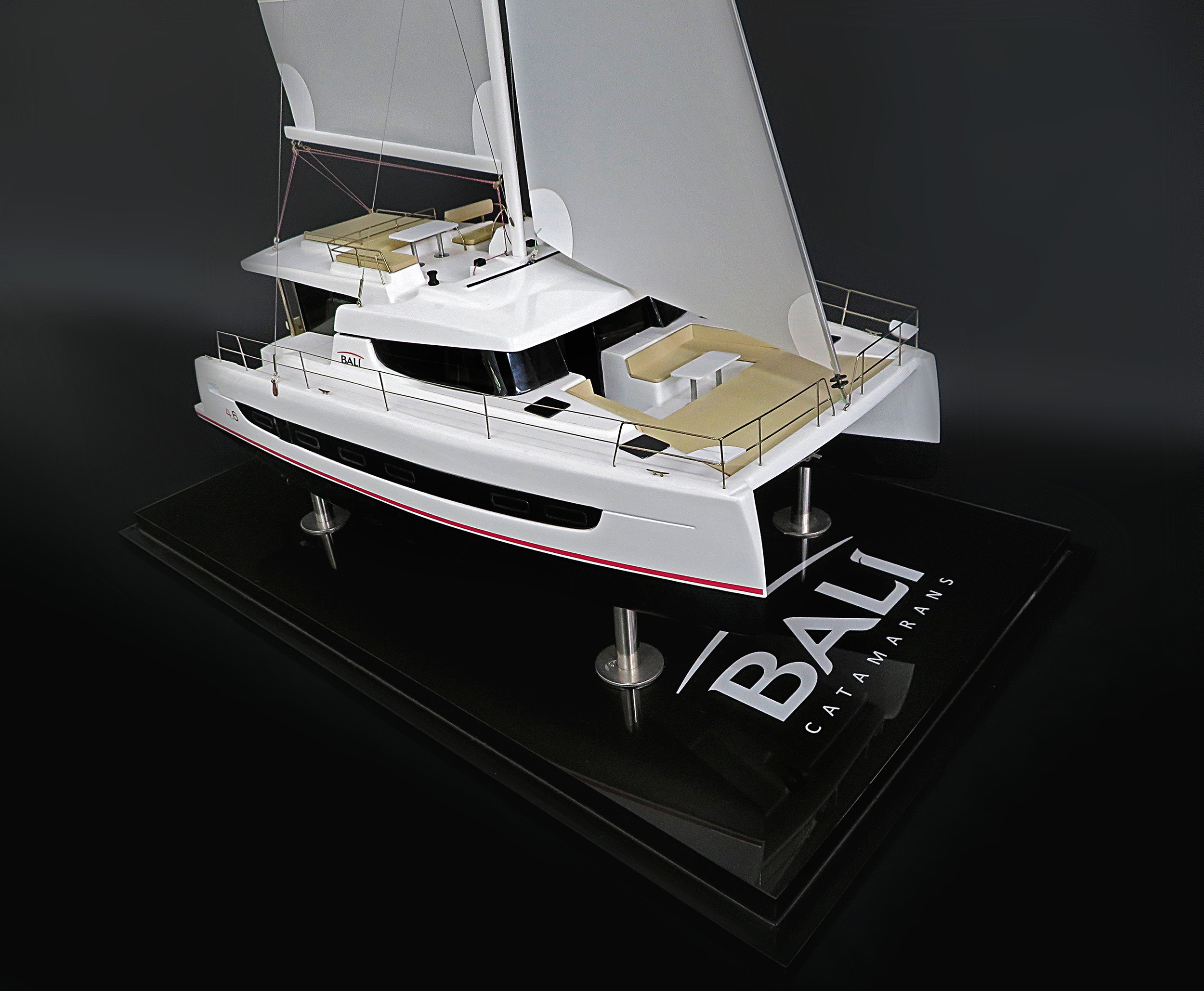 Custom Models - Catana - BALI 4.6 Catamaran custom model - Abordage