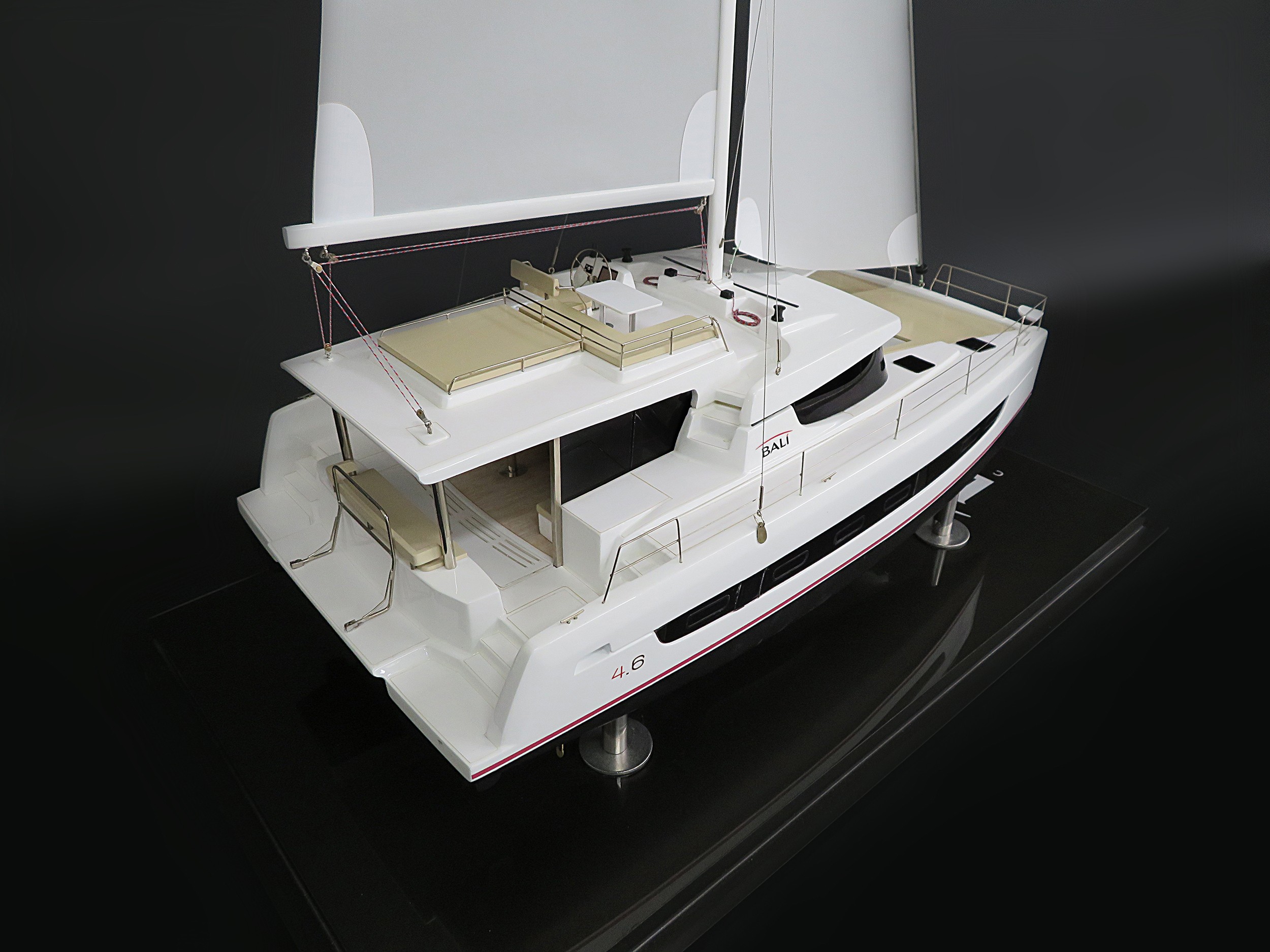 Custom Models - Catana - BALI 4.6 Catamaran custom model - Abordage