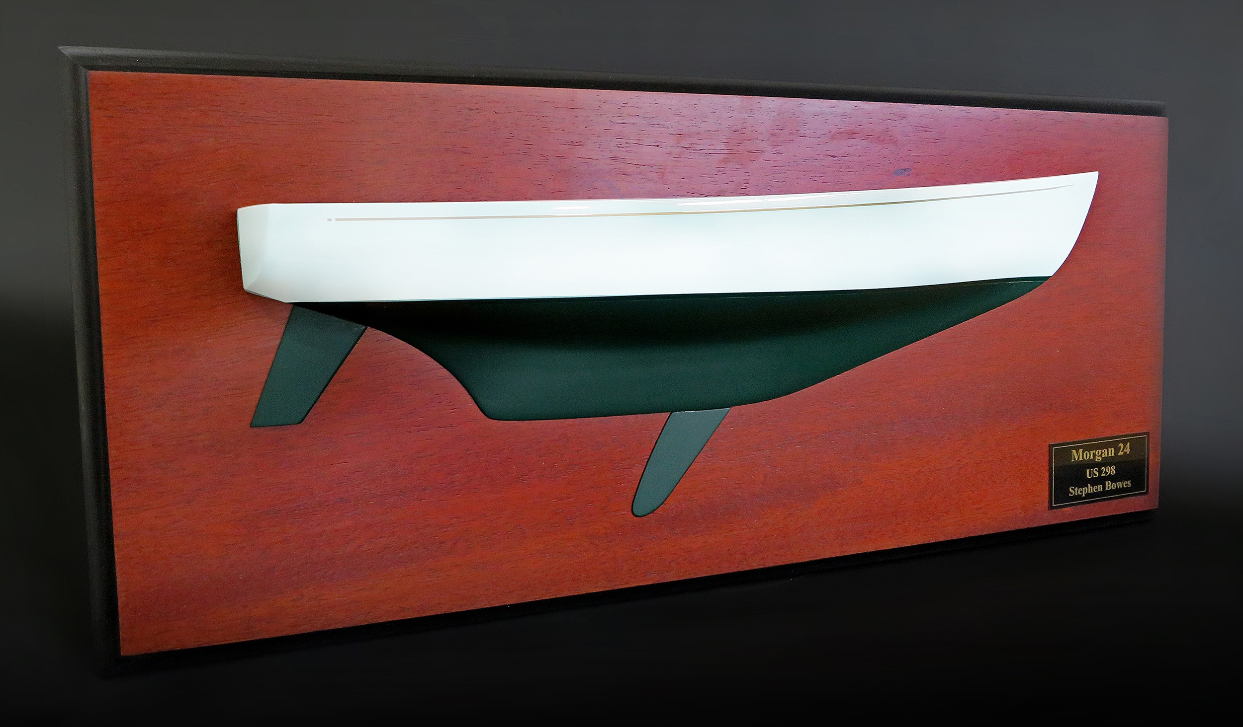 Custom Half Models - - Morgan 24 flush deck half hull - Abordage