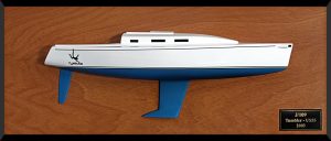 Custom Half Models - JBoats - J109 custom half hull with cockpit and cabin only - Abordage